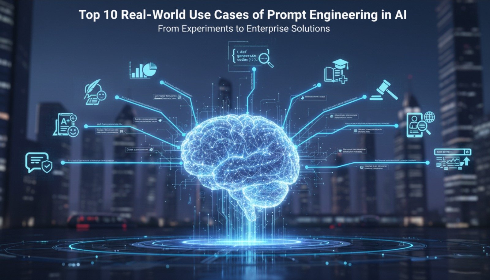 Top 10 Real-World Use Cases of Prompt Engineering in AI