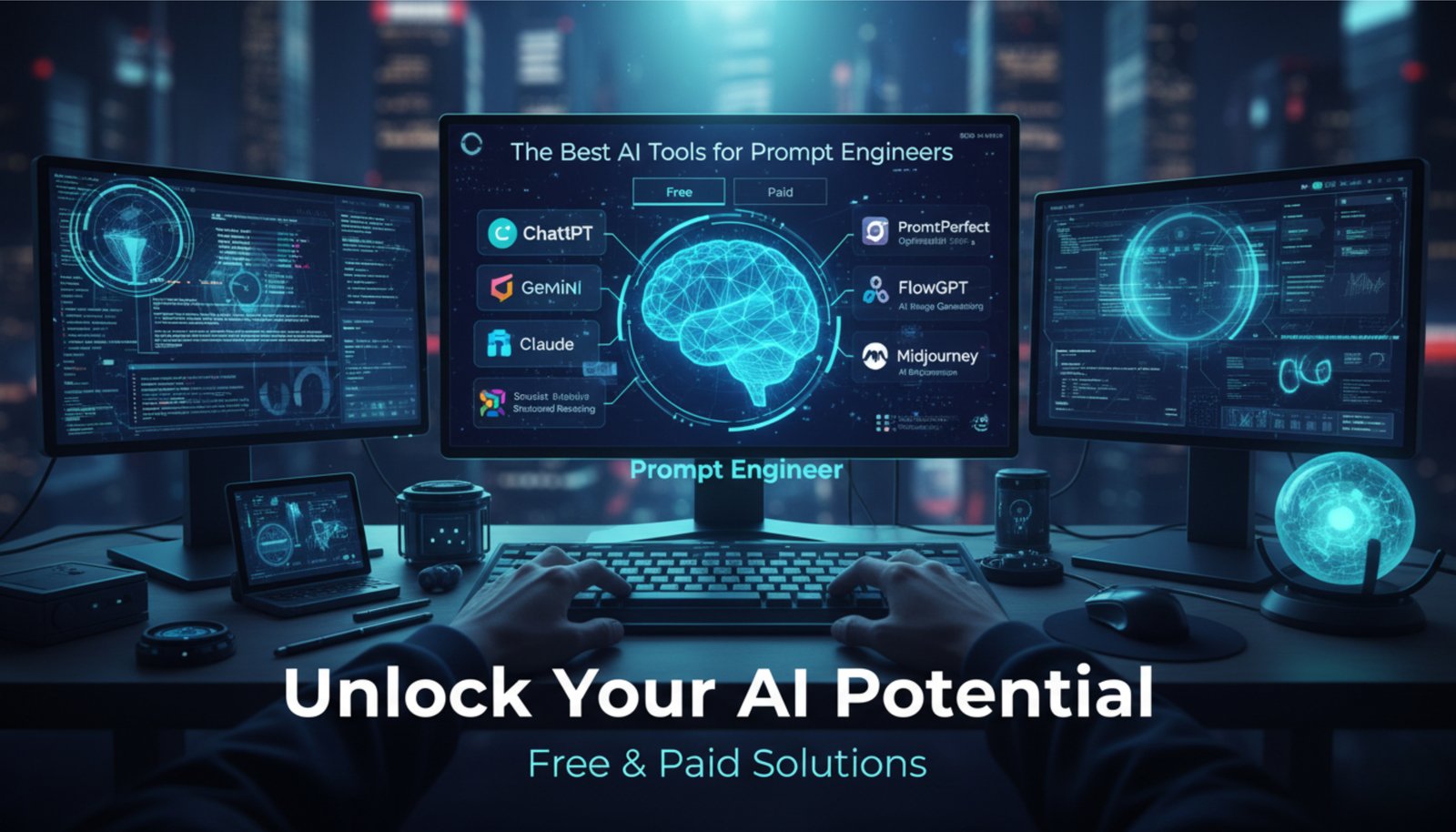 The Best AI Tools for Prompt Engineers (Free & Paid)